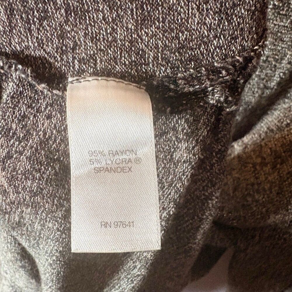 J Jill Wearever Collection Tunic Top Women’s L Gray 3/4 Sleeve - Picture 7 of 7